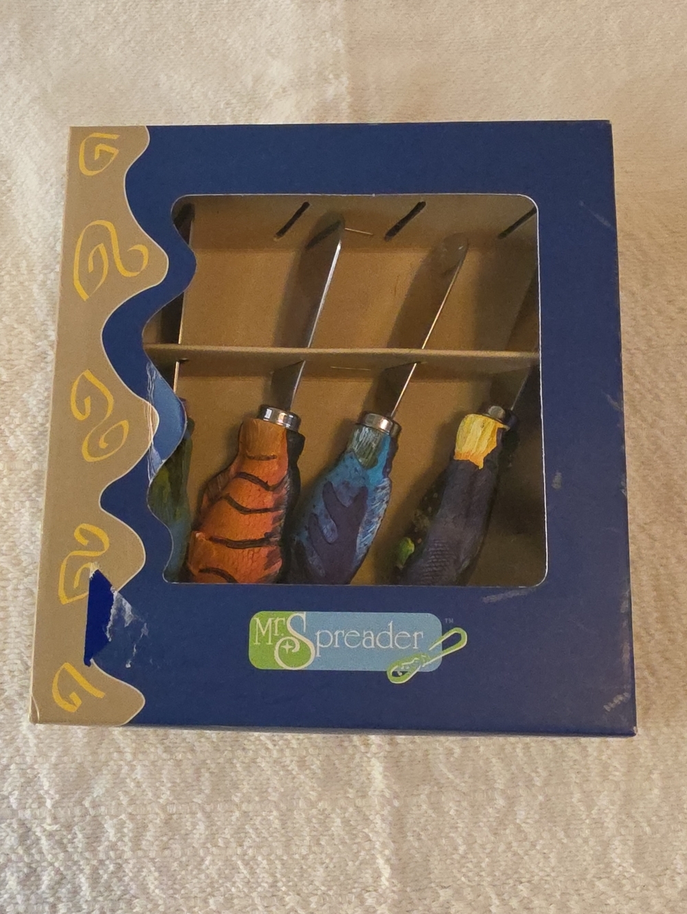 Colorful Cheese Spreader Set - Multicolor Handles